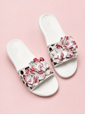 CROCS 3D Sloan Women iconic Comfort Sandals Size 9